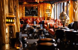 Moroccan Lounge, African style meeting room, comfy sofas