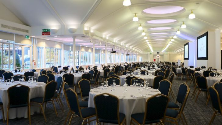 large event space, cabaret, racecourse venue in Berkshire, one of the venue finders sourced venues