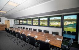 natural lighting, boaroom, meeting room, water bottles and glasses