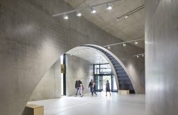 foyer area, modern space, conference venue