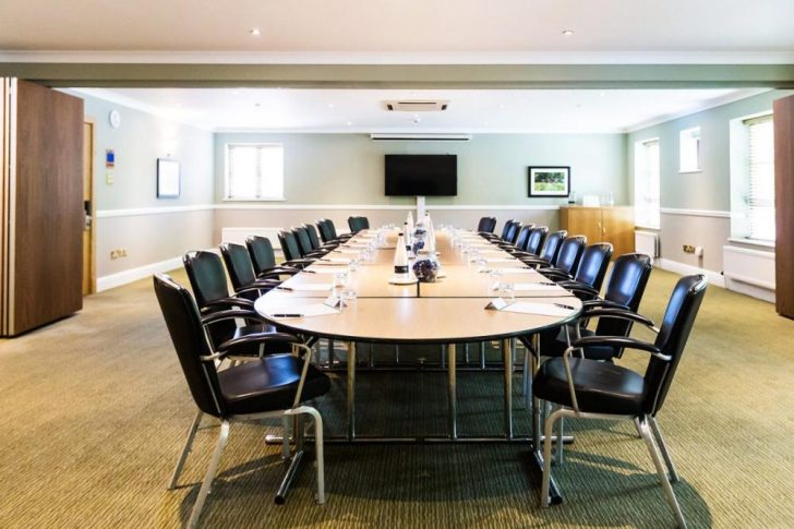 large meeting space, modern chairs. plasma screen, cheshire