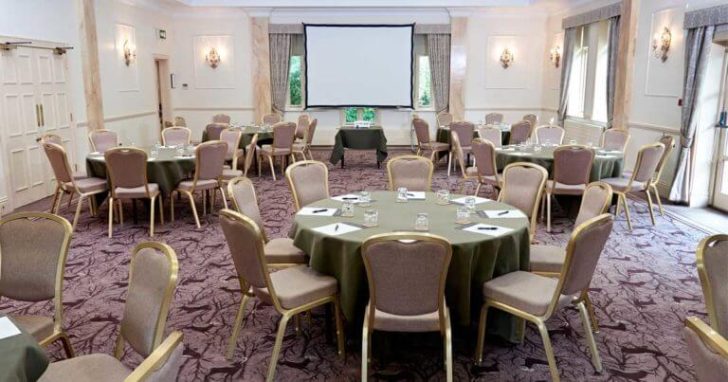 cabaret layout, conference