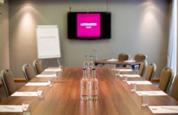 boardroom, TV screen, flip chart, meeting room