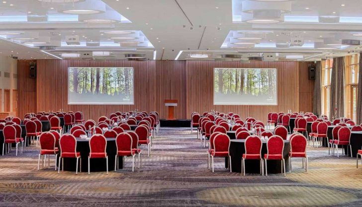 lecture, large event space