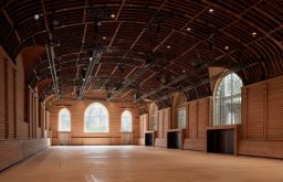 open canvas, event space, hall