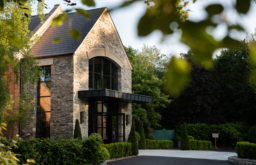 clandeboye lodge hotel, exterior, side angle