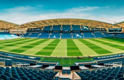 large football stadium, conference venue, event venue, seats