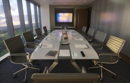 boardroom, sky view, projector, modern event space