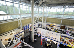 exhitbition, event space, exhbition stands, event in action