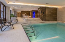 swimming pool, steps, modern