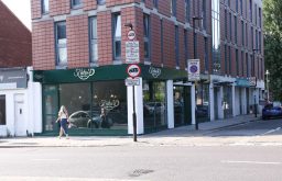exterior for fedra's coffee house