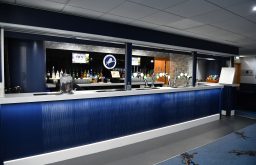 lounge bar, drinks, blue