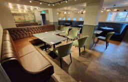 private dining, modern, comfortable chairs