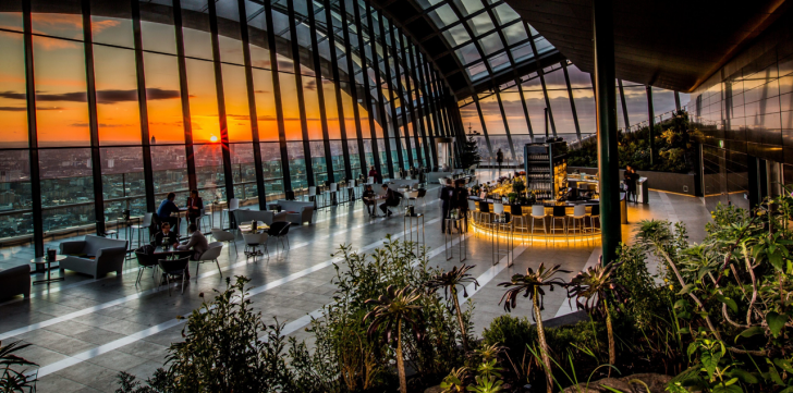 Sky Garden | Best London Event Venues with a View | The Venue Booker | Free Venue Finding Service | Venue Finding Agency | Find a Venue