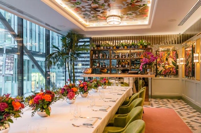 ivy spinningfields, manchester, top 5, private dining