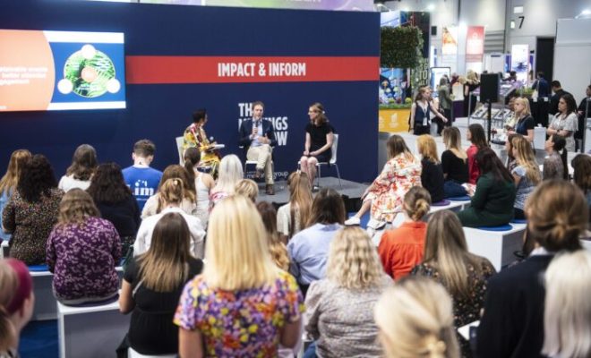 the meeting shows, conference, crowded