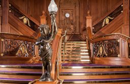 the titanic, staircase, Belfast