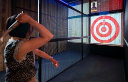 axe throwing, event space