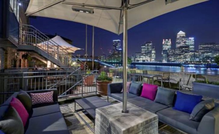 doubletree riverside hotel top, canary wharf/docklands hotels